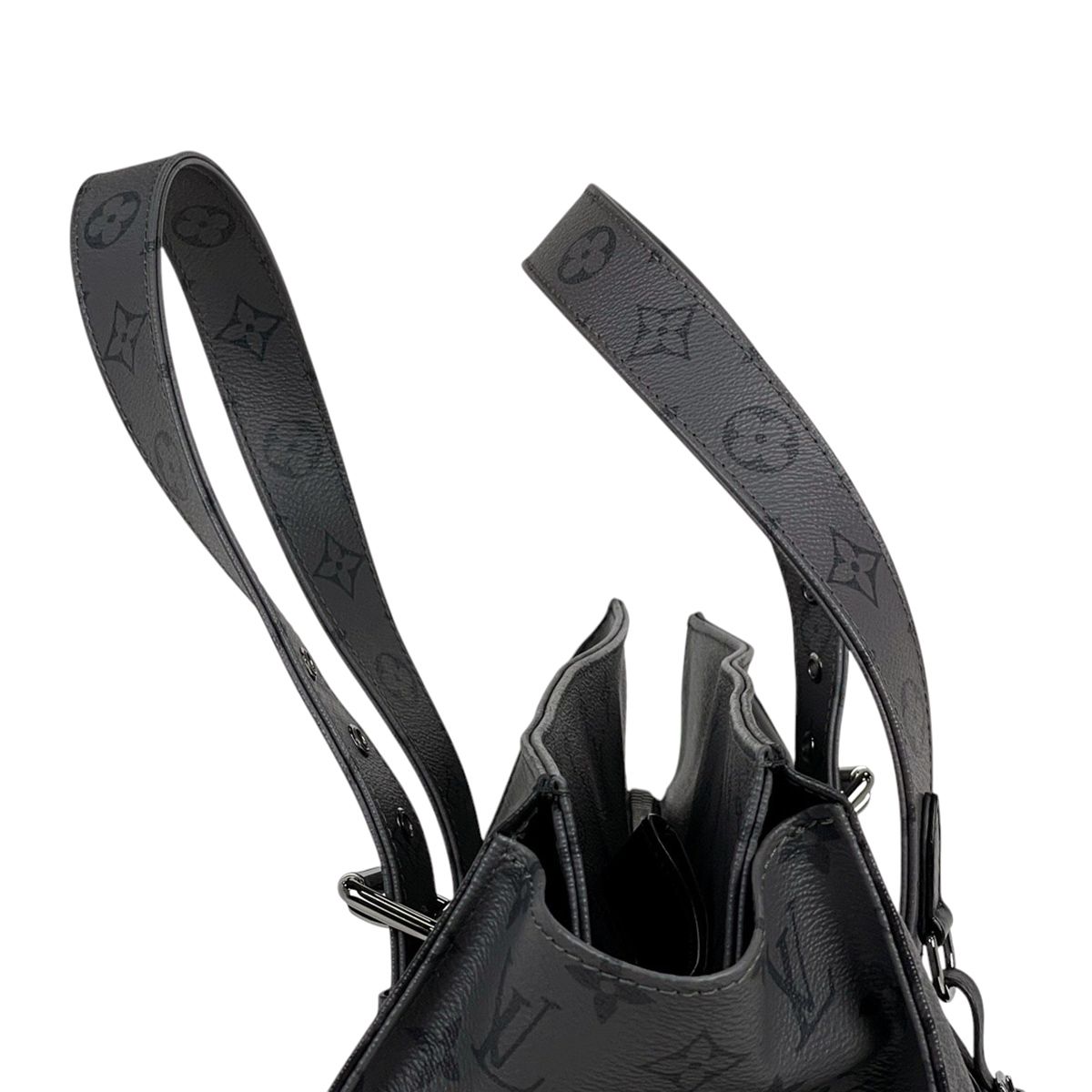 【未使用】ルイヴィトン カバジップGM モノグラムリバース モノグラムエクリプス ルイ・ヴィトン Louis Vuitton カバ ジップ GM モノグラムリバース