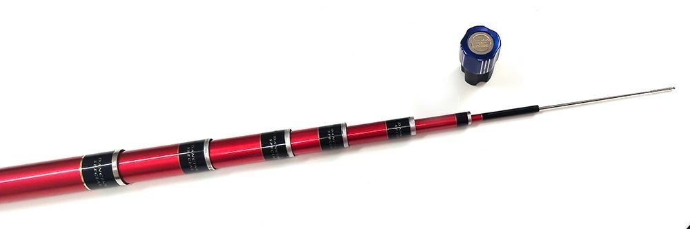 Dancing Special 鮎竿 黒/赤 8.1 超美品！！ Dancing Special 鮎竿 黒