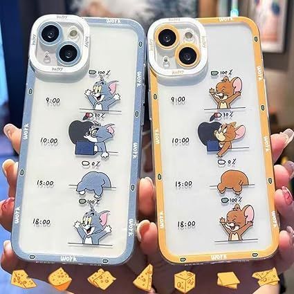 トムとジェリー iPhone 13 用 ケース かわい シ one 13 841 : トムとジェリー iPhone 16⁄15⁄14⁄13⁄12⁄11 用 クリア