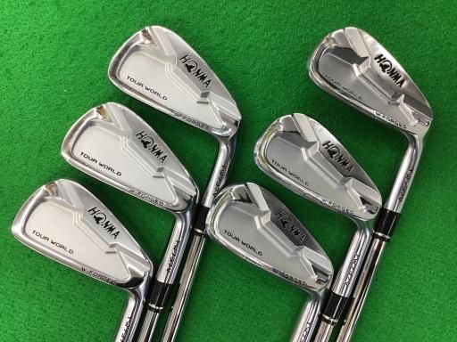 本間ゴルフ TOUR WORLD TW737V 6S アイアンセット IR 純正特注シャフト フレックスS メンズ 男性用 右利き 右用 Cランク ゴルフクラブ