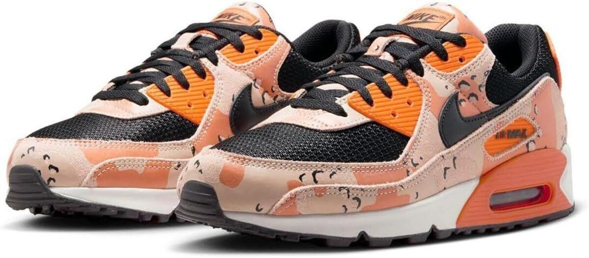 ナイキ エア マックス 90 AIR MAX 90 PRM バイオ ベージュ|セーフティー オレンジ|ファントム|ブラック IF1721-201 26.5cm 26.5 cm