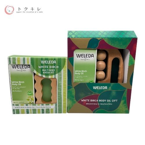 トクキレ WELEDA ヴェレダ ホワイトバーチ ボディオイル ギフト 2025 ホワイトバーチ マルチ ボディカッサセット 2点セット ♥