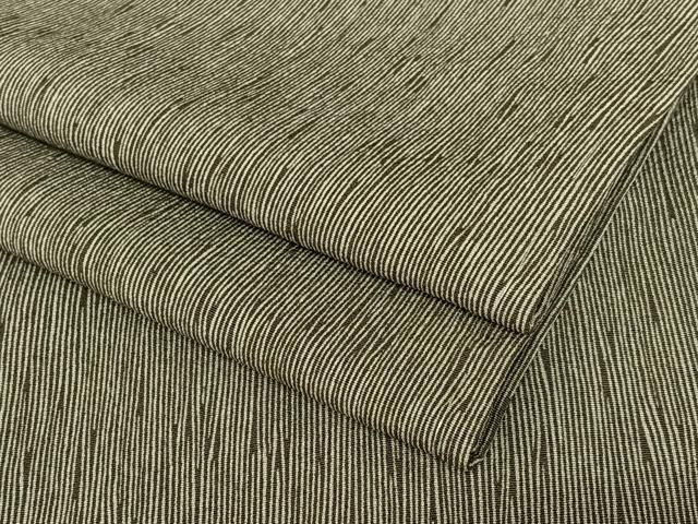 平和屋着物●江戸小紋　雨入り万筋　樺茶色×白色　正絹　逸品　未使用　AAAV7517zg 平和屋着物○江戸小紋 雨入り万筋 樺茶色×白色 正絹 逸品 未使用