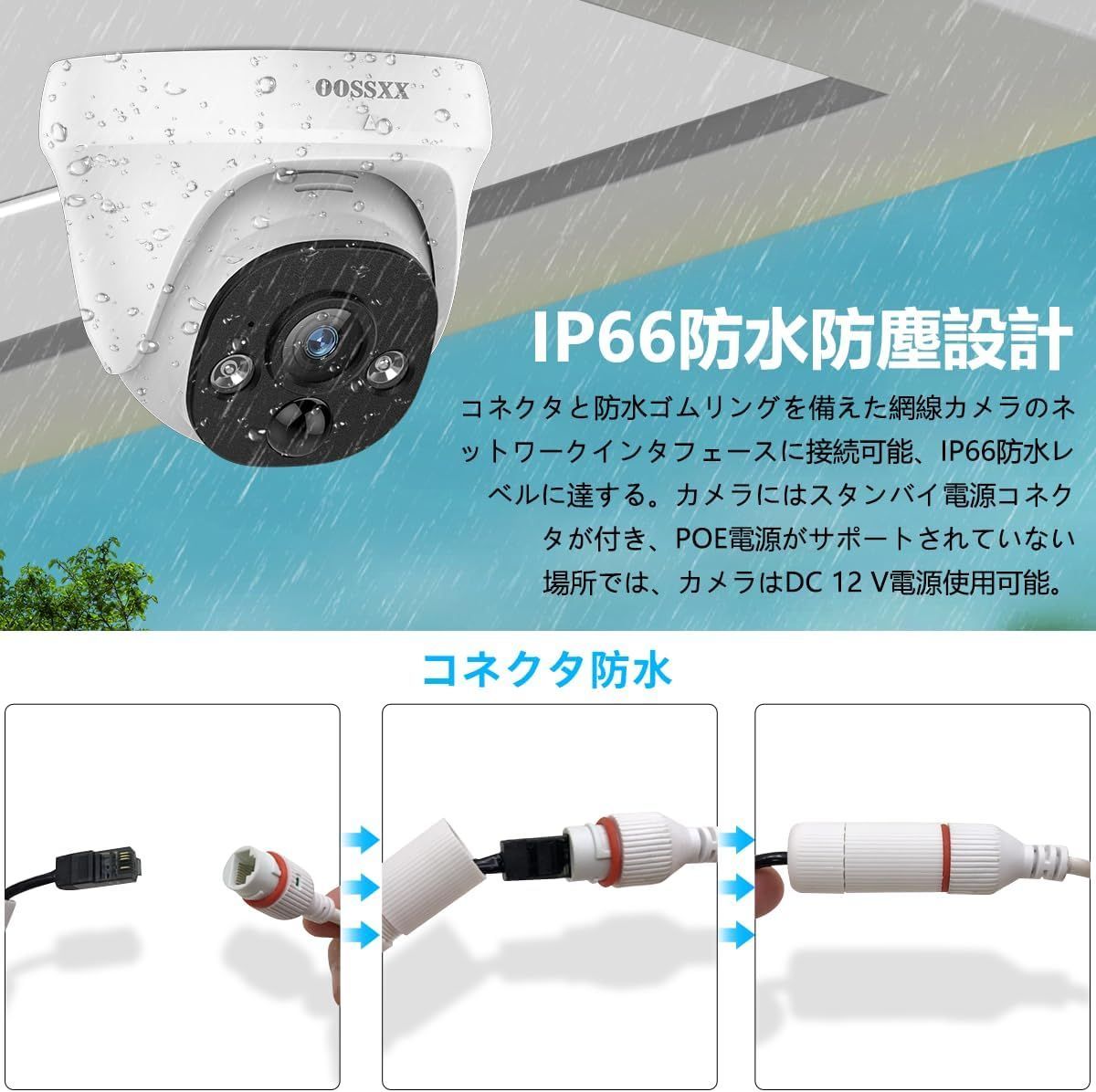 監視カメラ 録画機セット