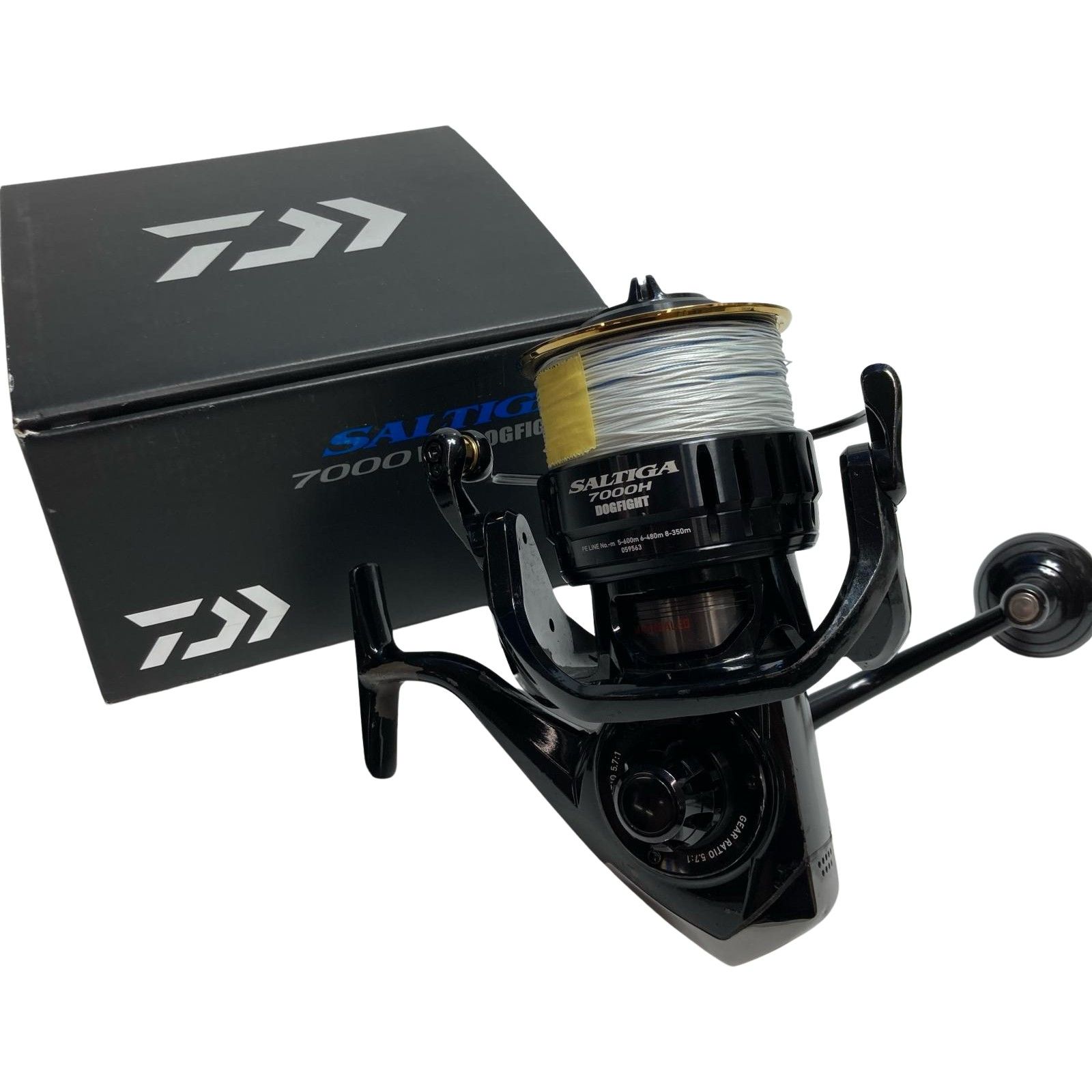 DAIWA ダイワ リール スピニングリール 15ソルティガ7000Hドッグファイト 059563 リールポーチ 外