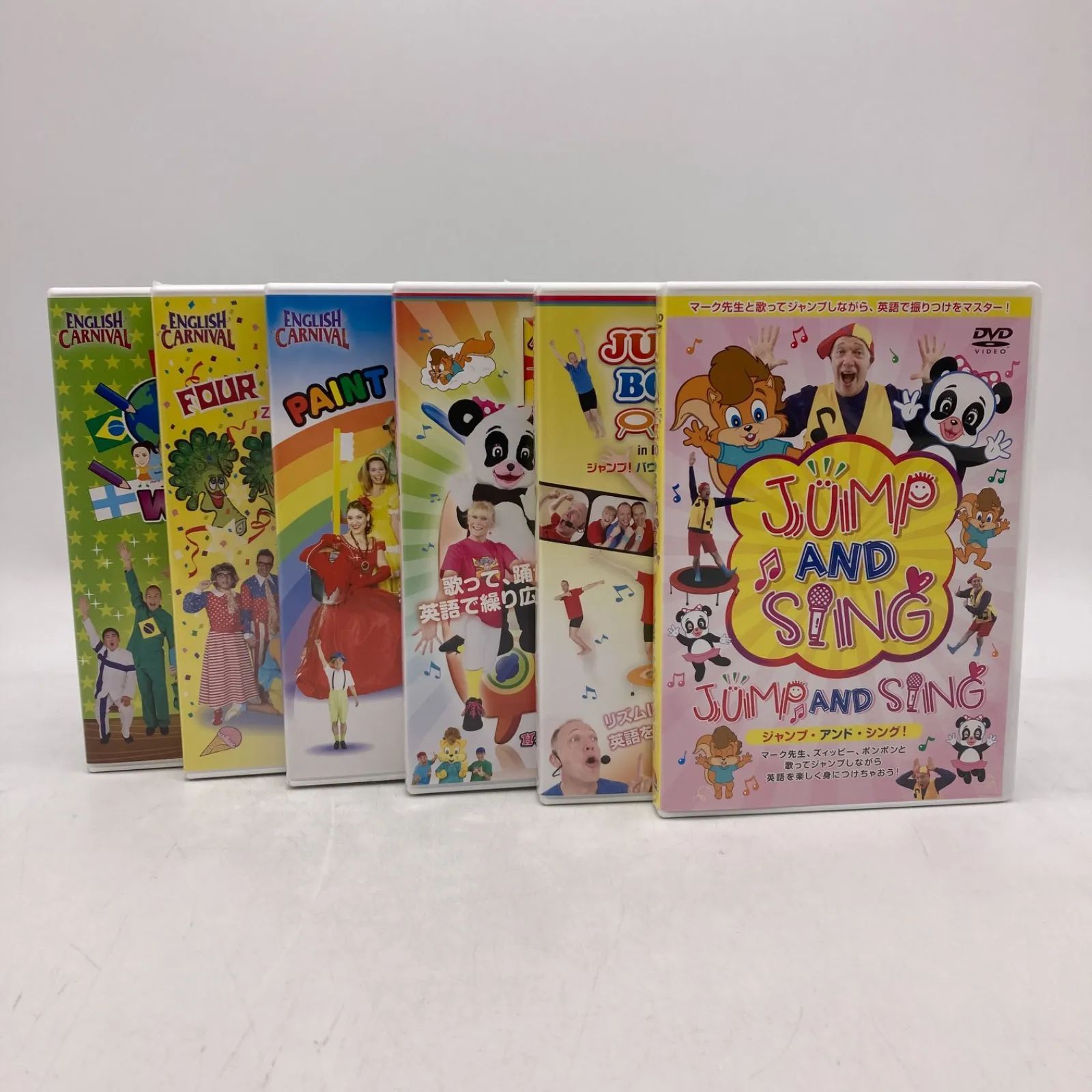 イングリッシュカーニバル DVD6枚セット ディズニー英語システム