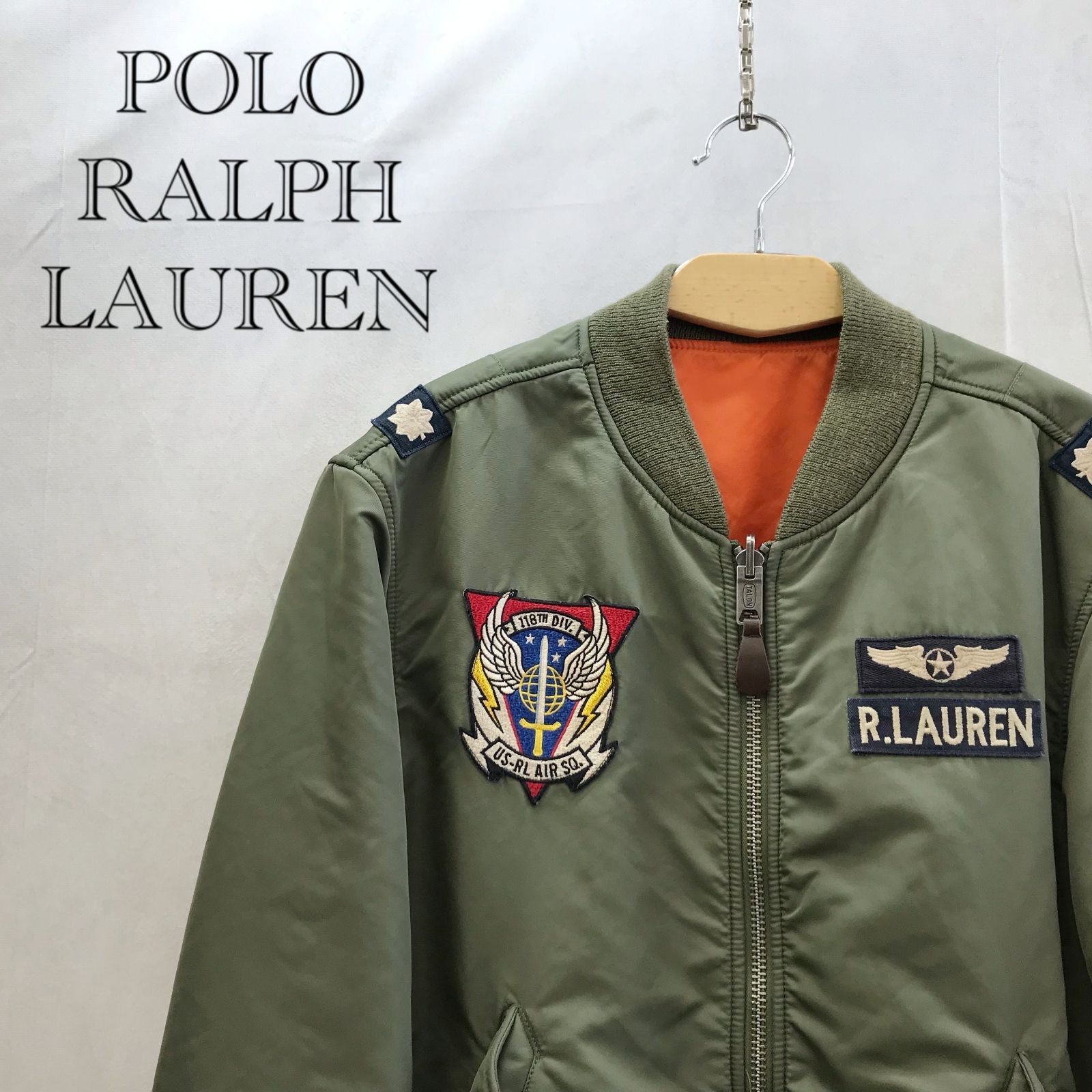 POLO RALPH RAULEN ポロ ラルフローレン MA-1 ミリタリー