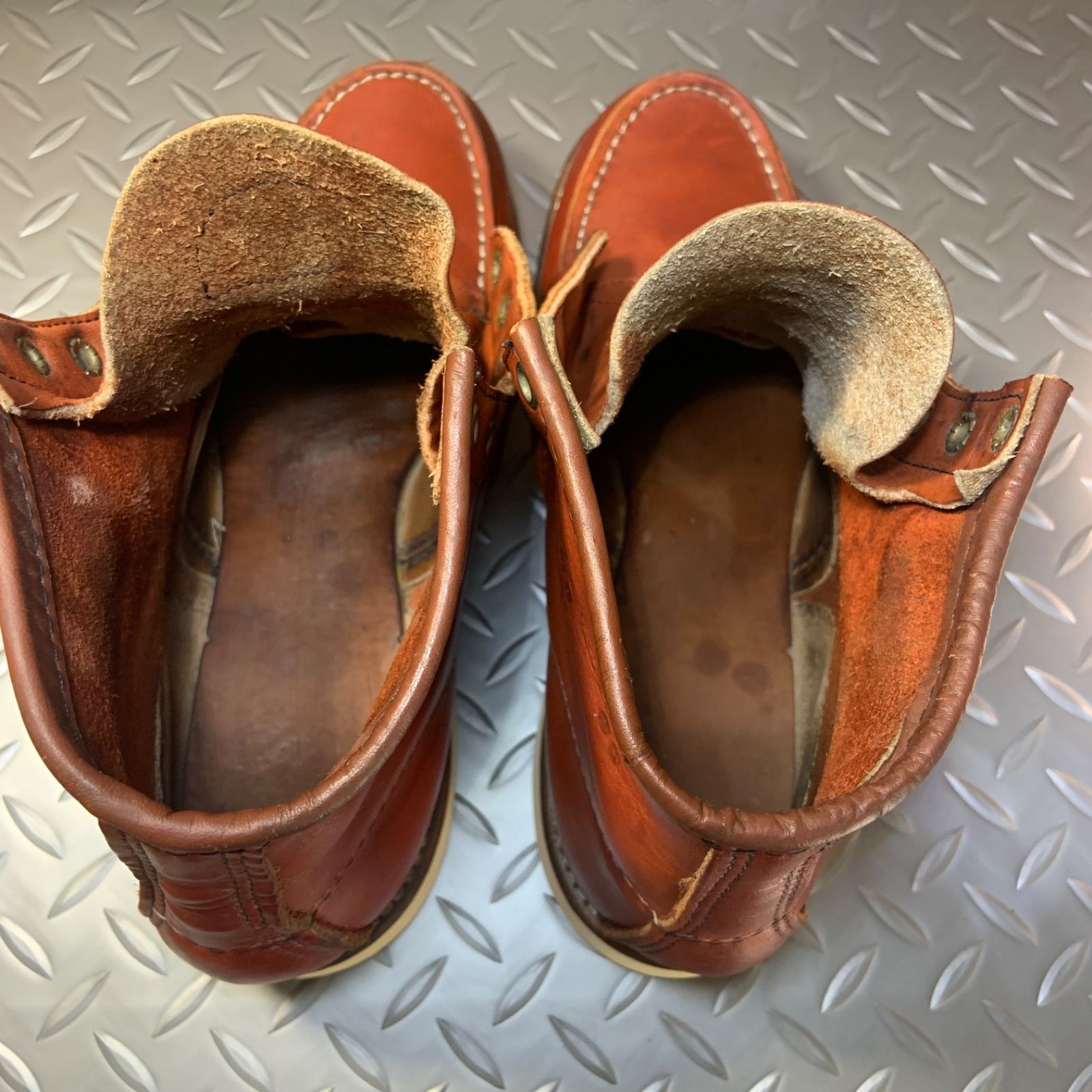 y*i様 RED WING 875 ？ 半円犬タグ　US8.5 REDWING - 【'94年製】RED WING 875 半円犬タグ 6 1/2 Eの通販