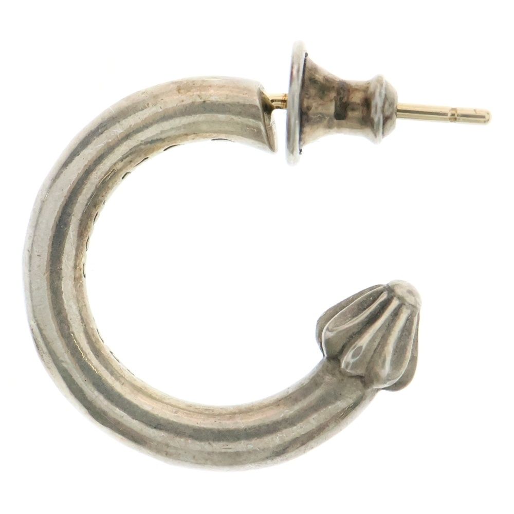 CHROME HEARTS クロムハーツ HOOP PLAIN プレーン フープピアス シルバー BCA101