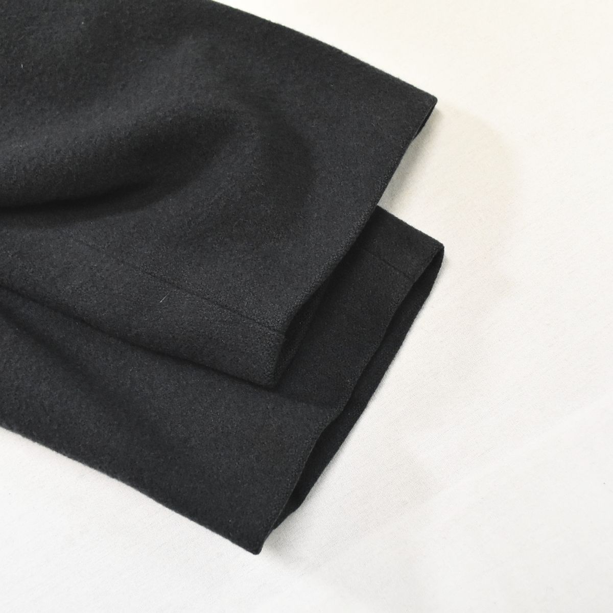 高級】 ランバン LANVIN カシミヤ混 裏地チェック柄 ウール チェスター 