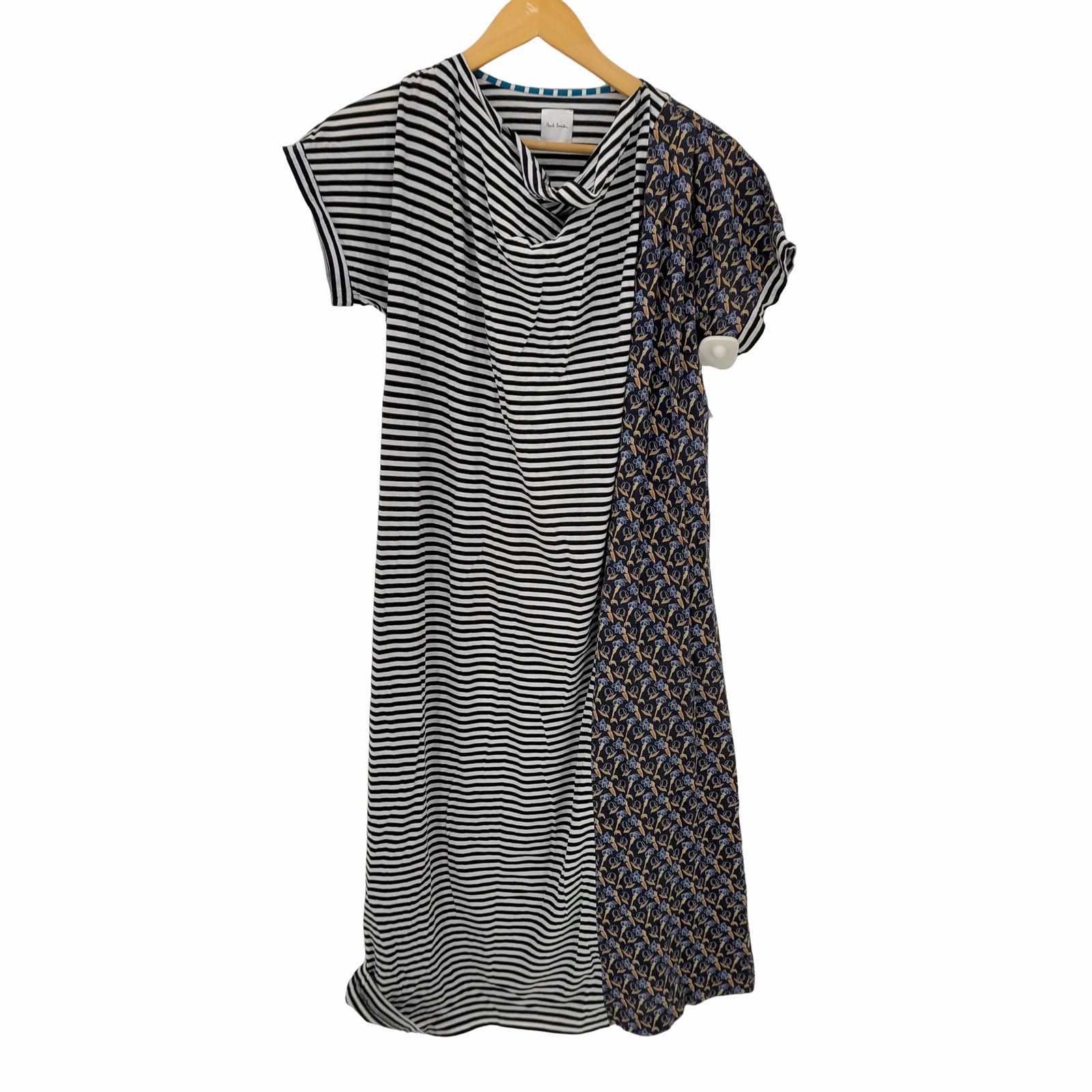ポールスミス Paul Smith ボーダーフラワー切替半袖Tシャツ