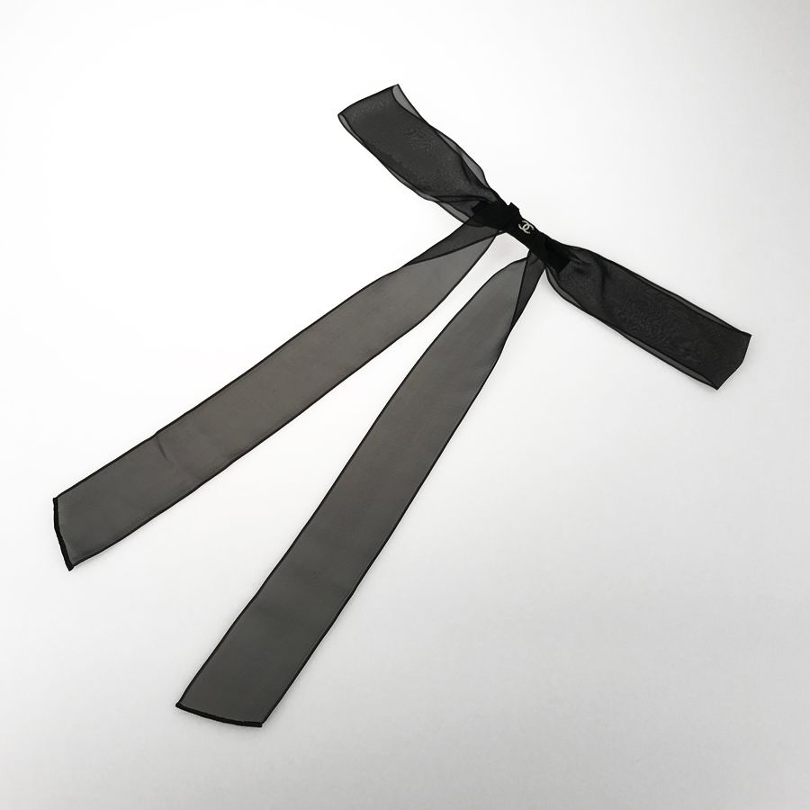 シャネル CHANEL シルク バレッタ sh