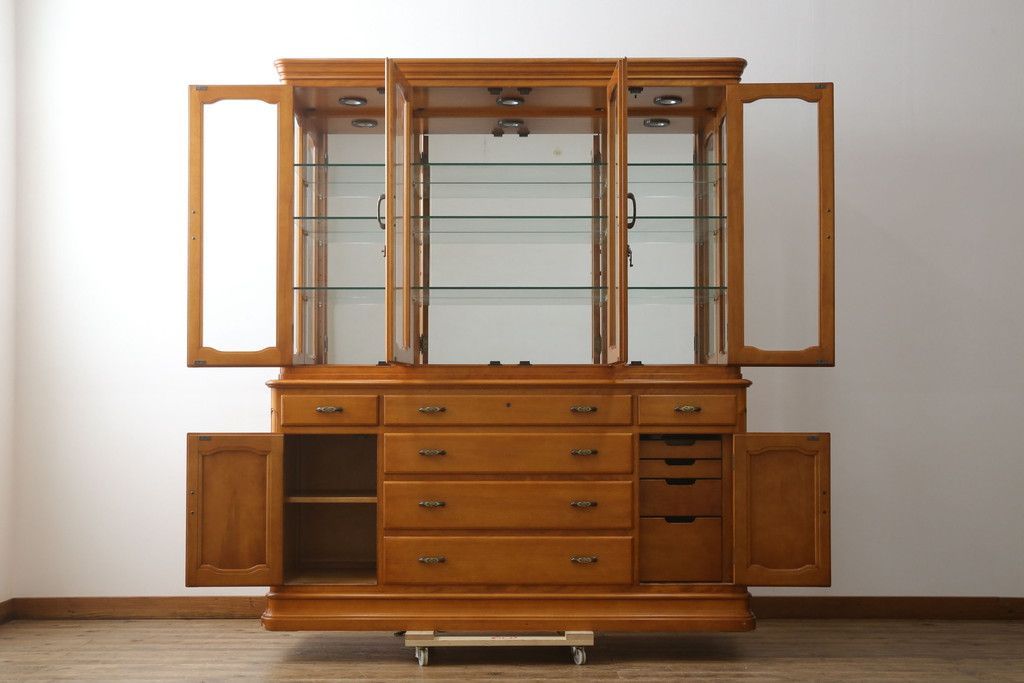 美品！横浜ダニエル 最高級チェスト エトランジェ 7段チェスト 約62万円 チェストナイン 樺材 DANIEL  東ハ:横浜クラシック家具横浜ダニエルエトランジェ チェストナイン