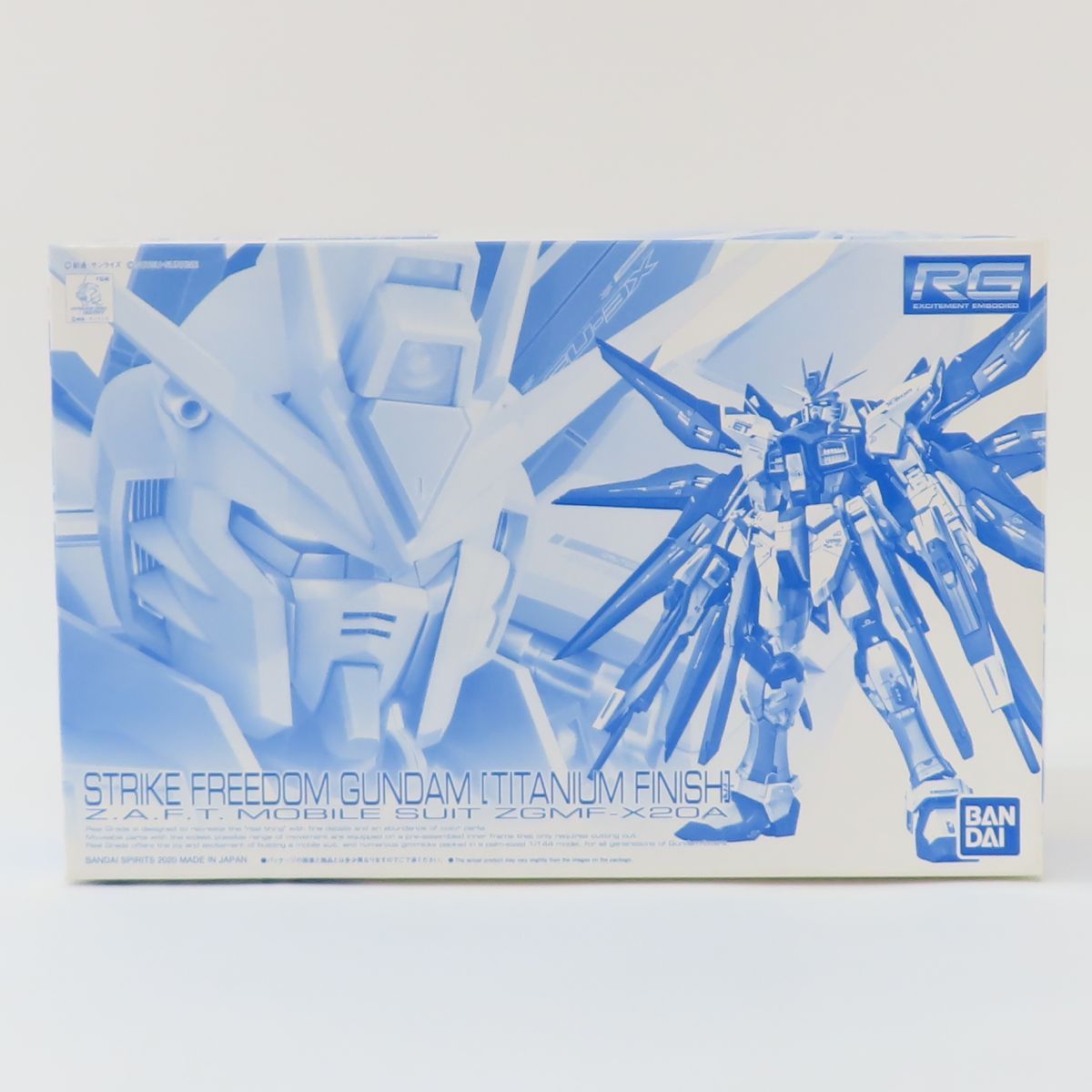 未組立 RG 1|144 機動戦士ガンダムSEED DESTINY ストライクフリーダムガンダム チタニウムフィニッシュ プラモデル 内袋未開封