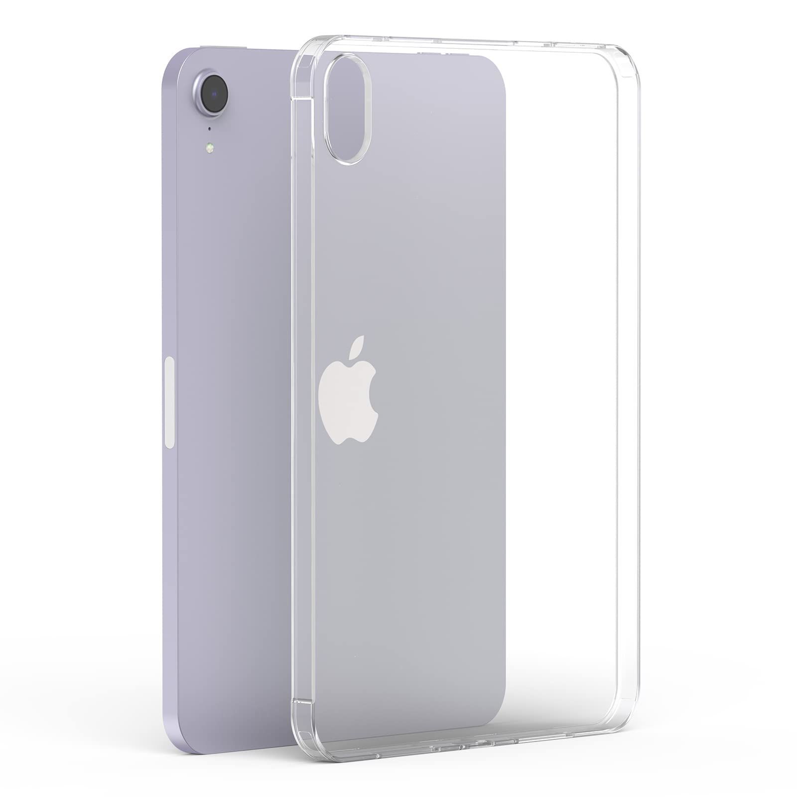 Pro 8 3インチ 6 7 A 17 2021 2025 クリアケース 透明スリムシリコンケース Mini 柔軟なソフトTPU 耐衝撃性傷防止バックカバー iPad 3インチiPad Asgens 第6 7世代