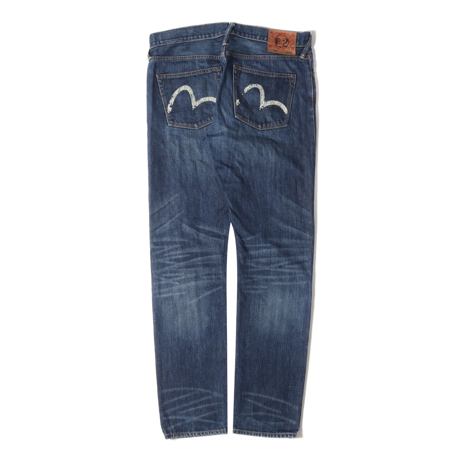 EVISU エヴィス カモメ ペイント デニム パンツ ジーパン ジーンズ