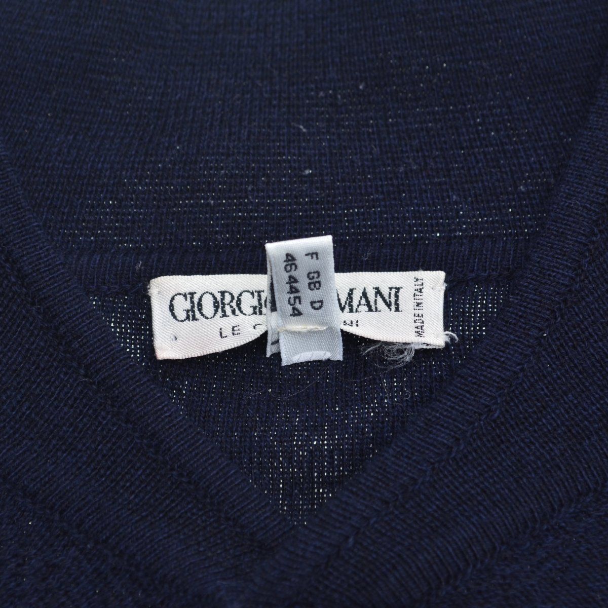 GIORGIOARMANI】OLD archive ショールカラー長袖ニットセーター