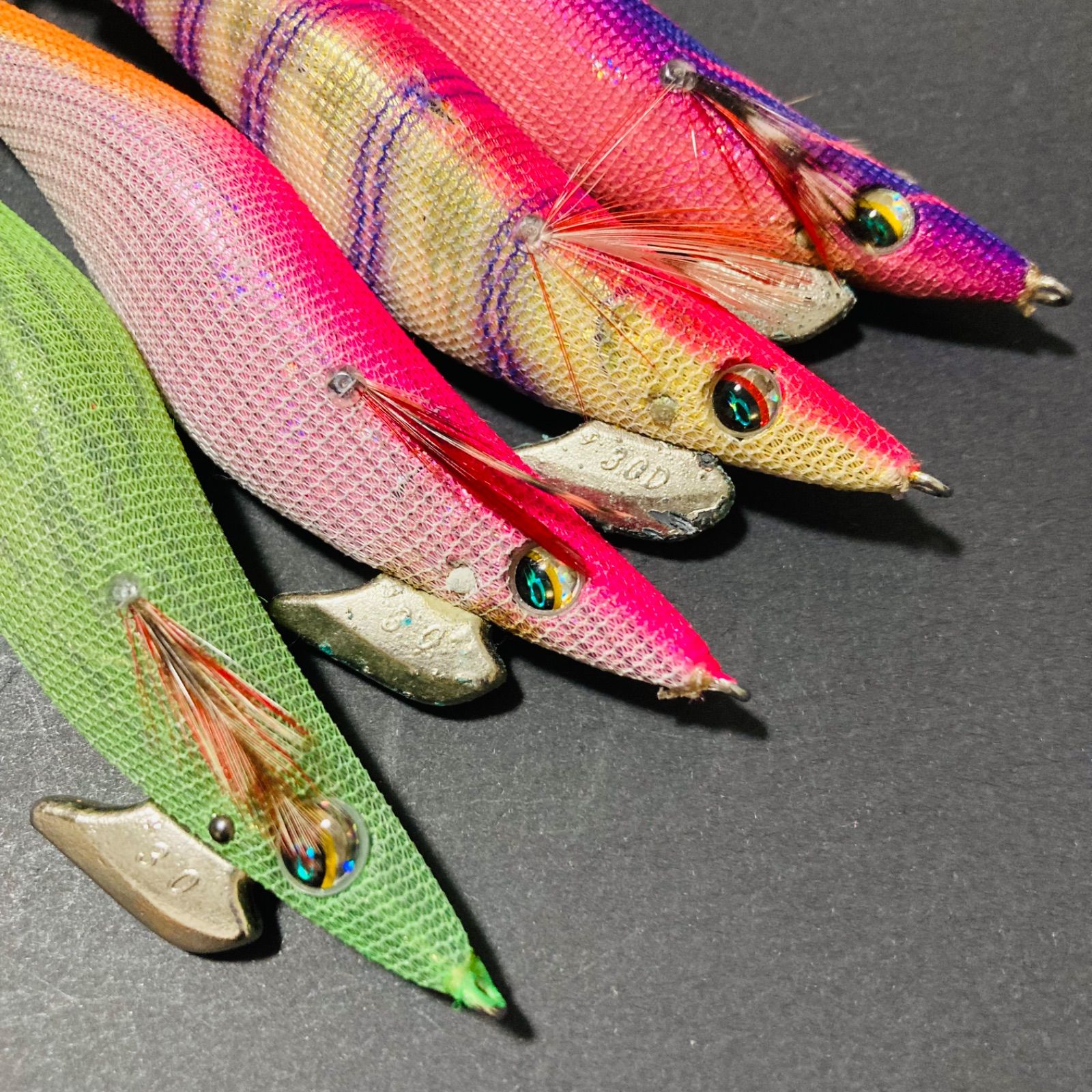 ダイワ エメラルダスラトル エギ 廃盤 3.5号 17個セット エメラルダス ラトル 3号 Type-S タイプS Deep エギ エギセット
