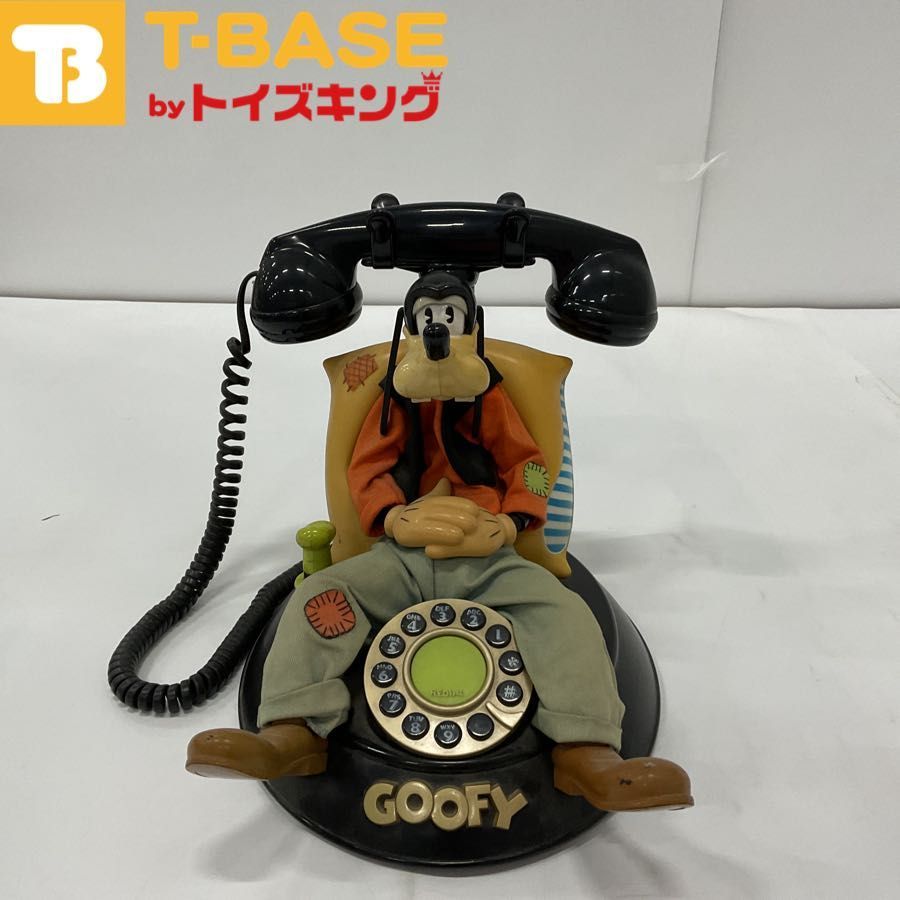 TELEMANIA テレマニア Disney ディズニー GOOFY グーフィー トーキングテレフォン 黒電話 - メルカリ