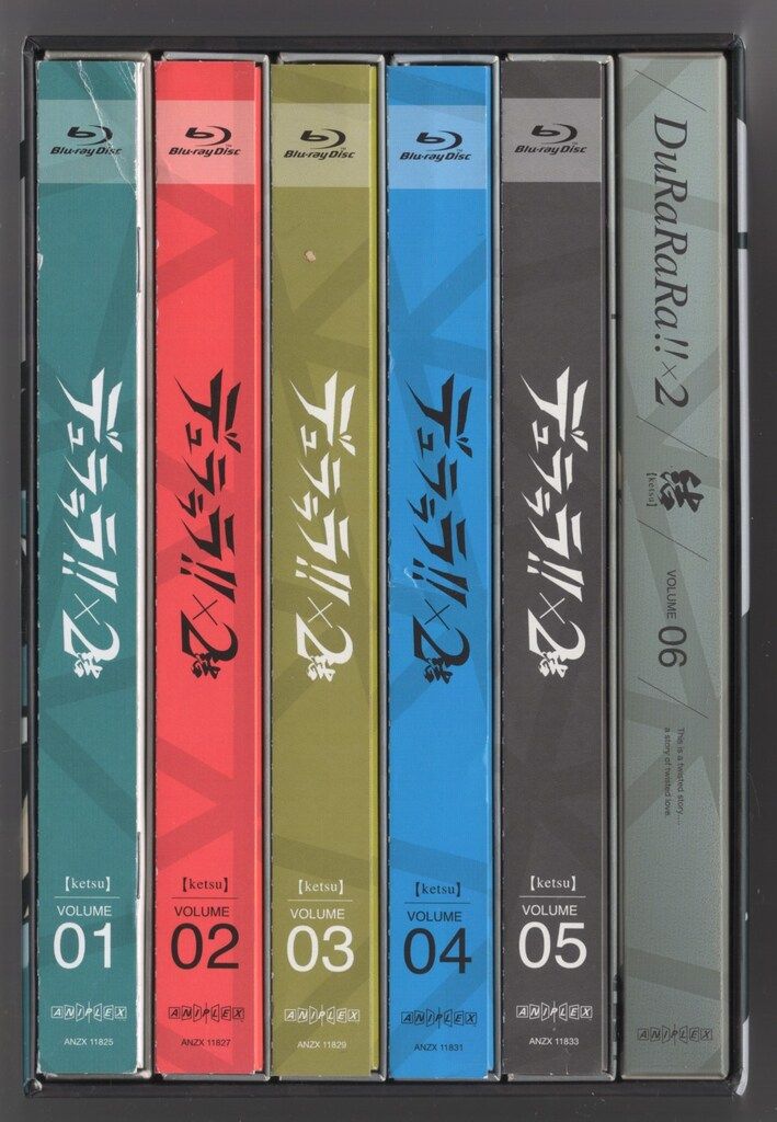 アニメBlu-ray デュラララ!!×2