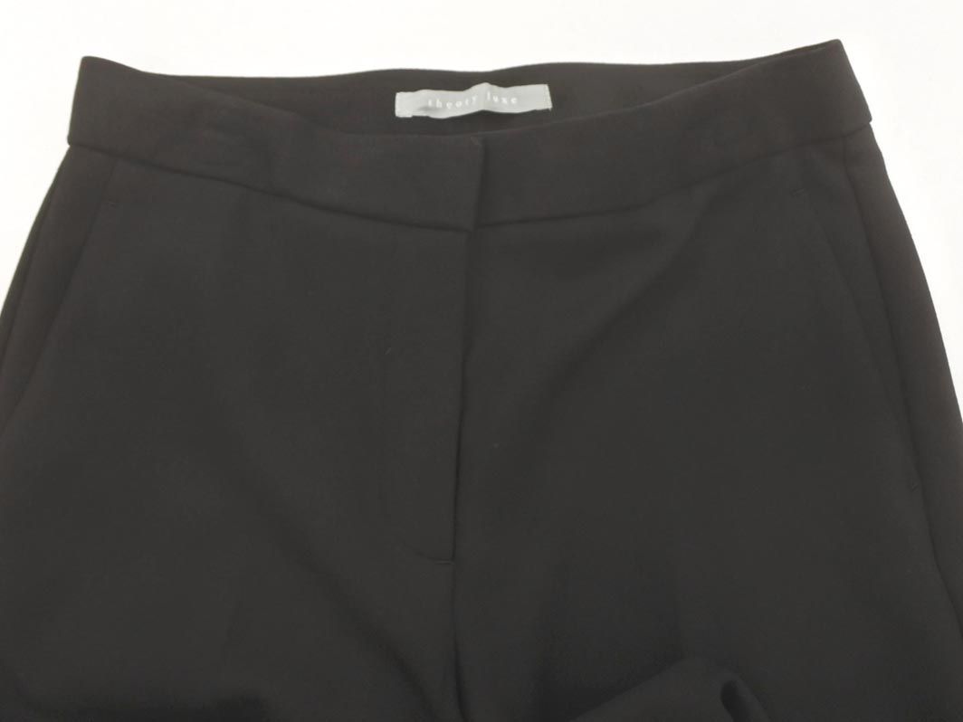 theory luxe パンツ（その他） 黒 0195424N0215 THE PERFECT CROPPED PANTS | Theory luxe[セオリーリュクス