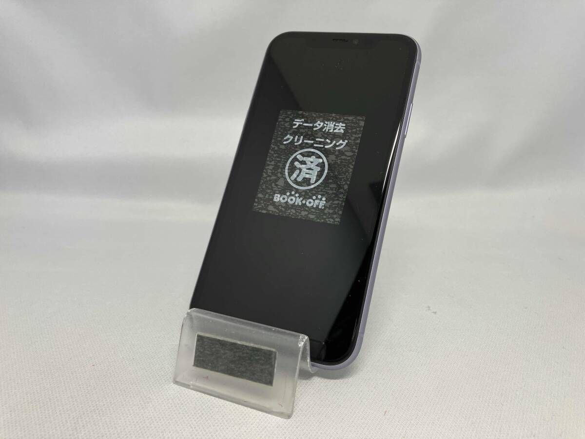 au 【SIMロックなし】NWLX2J/A iPhone 11 64GB パープル au