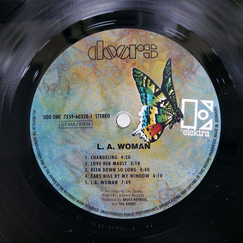 ヨーロッパ盤 DOORS/L.A. WOMAN/ELEKTRA ELK42090 LP - メルカリ