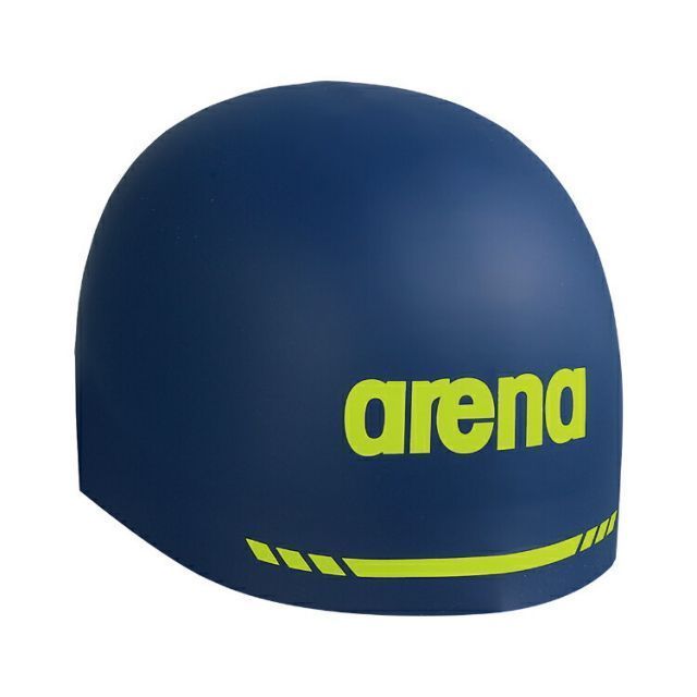 arena アリーナ アクアフォース3Dキャップ レーシングシリコーンキャップ ソフトタイプ、FINA承認 ネイビー Lサイズ ARN-3410 NVY | スポーツ スポーツ用品 水泳 スイミング スイマー 水着 スイムウ
