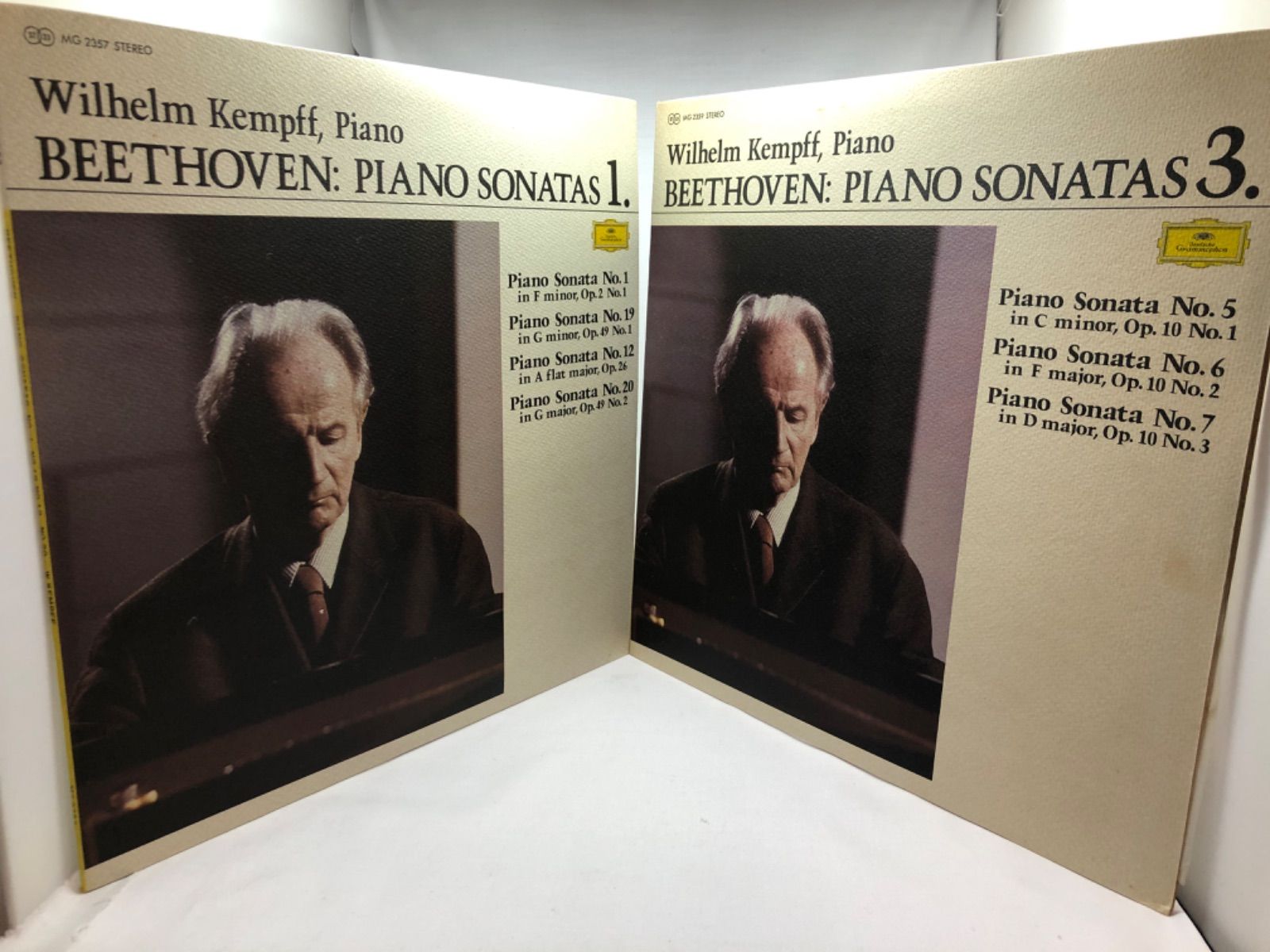 LP BEETHOVEN PIANO SONATAS WILHELM KEMPFF