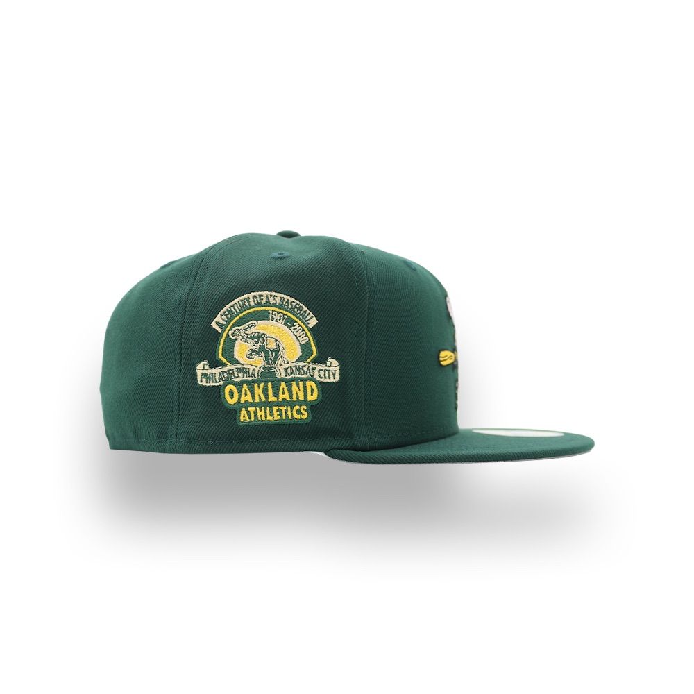 日本未発売 ニューエラ オークランド アスレチックス マスコット ストンパー 100周年 キャップ | NEW ERA OAKLAND ATHLETICS MASCOT STOMPER 100TH YEARS SIDE PATCH 59FIFTY