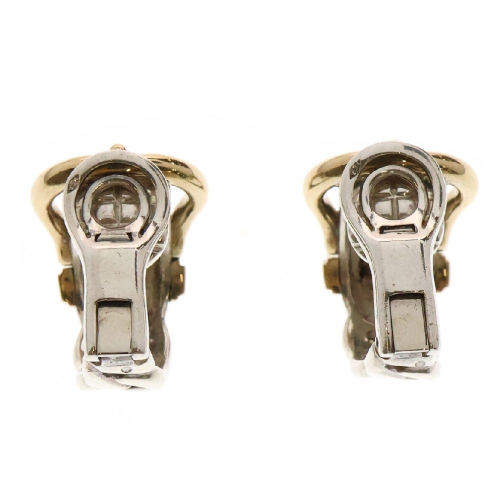 エルメス HERMES ピアス　セリエ　コンビ　ゴールド　シルバー　イヤリング エルメス/シェーヌダンクル/イエローゴールド/シルバー/コンビ