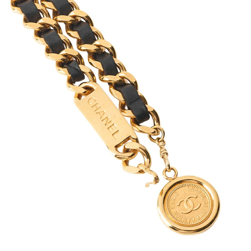 CHANEL シャネル ココマーク コインチャーム チェーンベルト GP