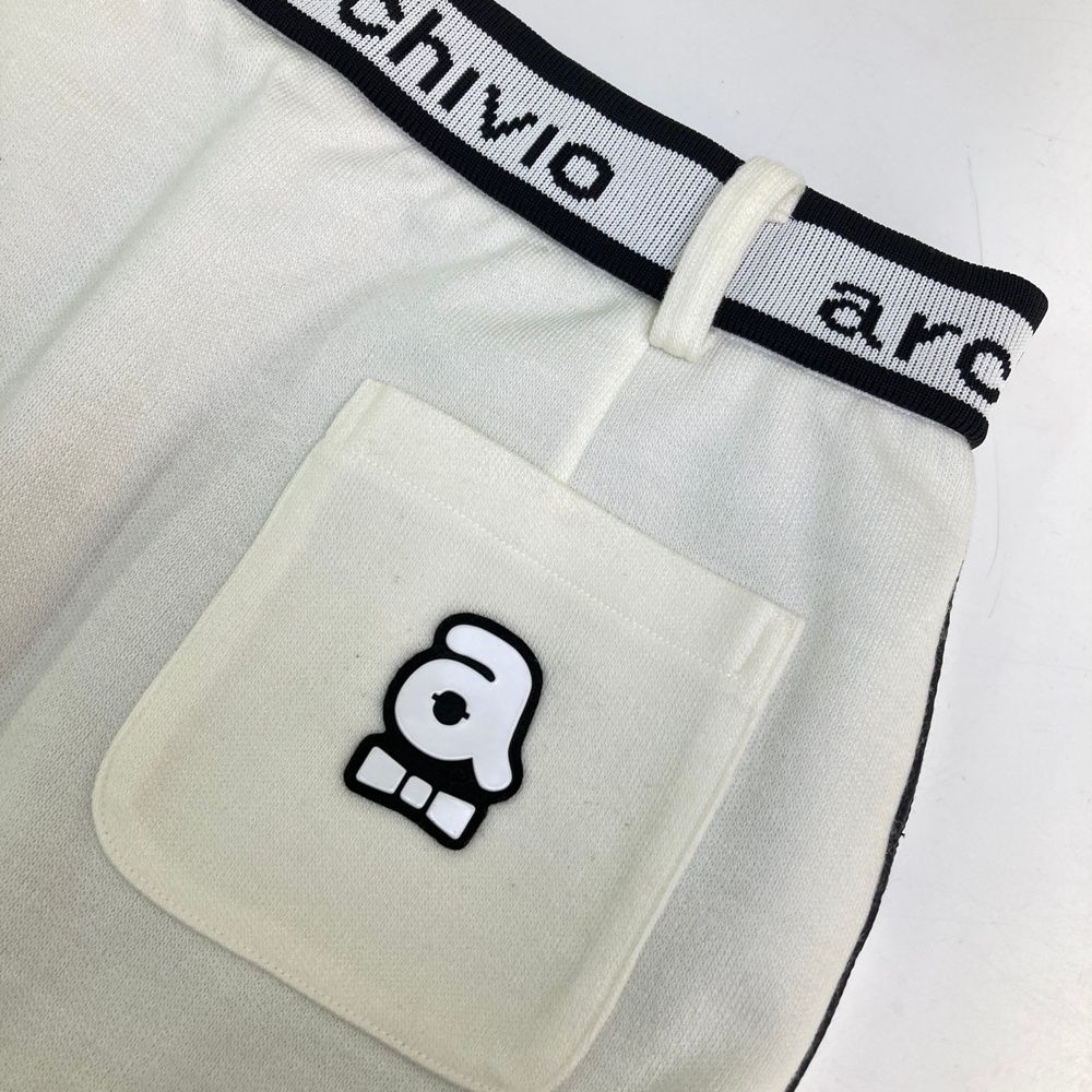 ニットスカート ホワイト系