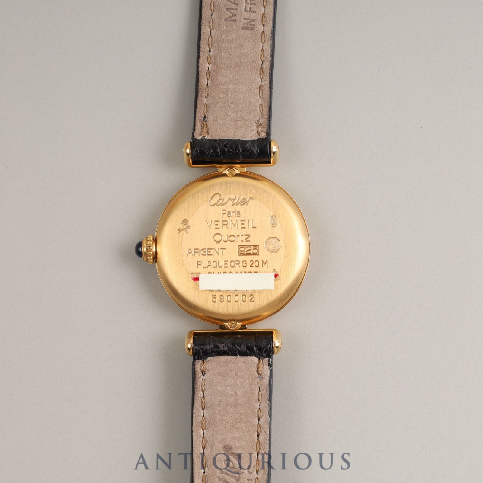 カルティエ マストコリゼ QZ W1000753（590002）925 純正革ベルト 純正