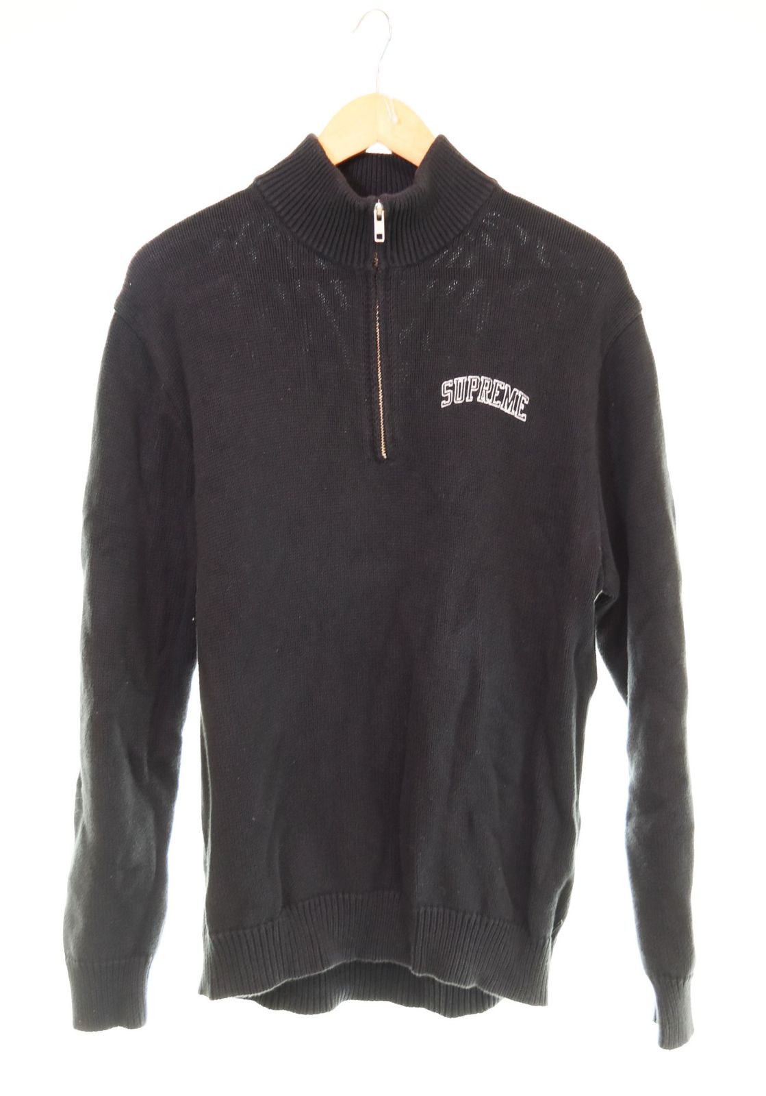 シュプリーム SUPREME 16AW Half Zip Mock Neck Sweater ハーフ