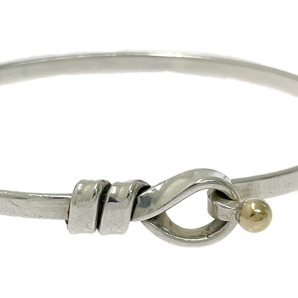 中古】TIFFANY&Co. ティファニー シルバー フック&アイ バングル 9.3g