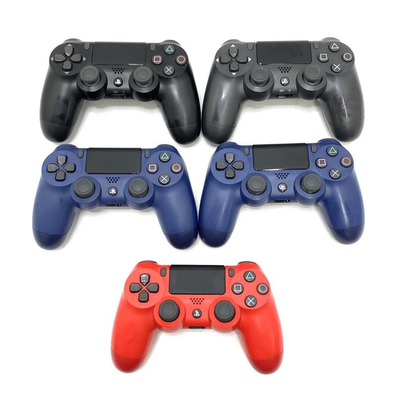 中古】ｹﾞｰﾑOP）【ｼﾞｬﾝｸ】PS4 DUALSHOCK 4 ZCT2J 5個まとめ 動作