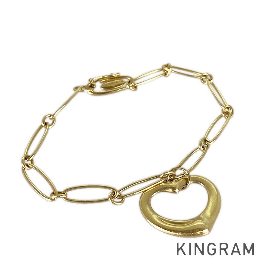 ティファニー TIFFANY&Co. オープンハート K18YG ブレスレット