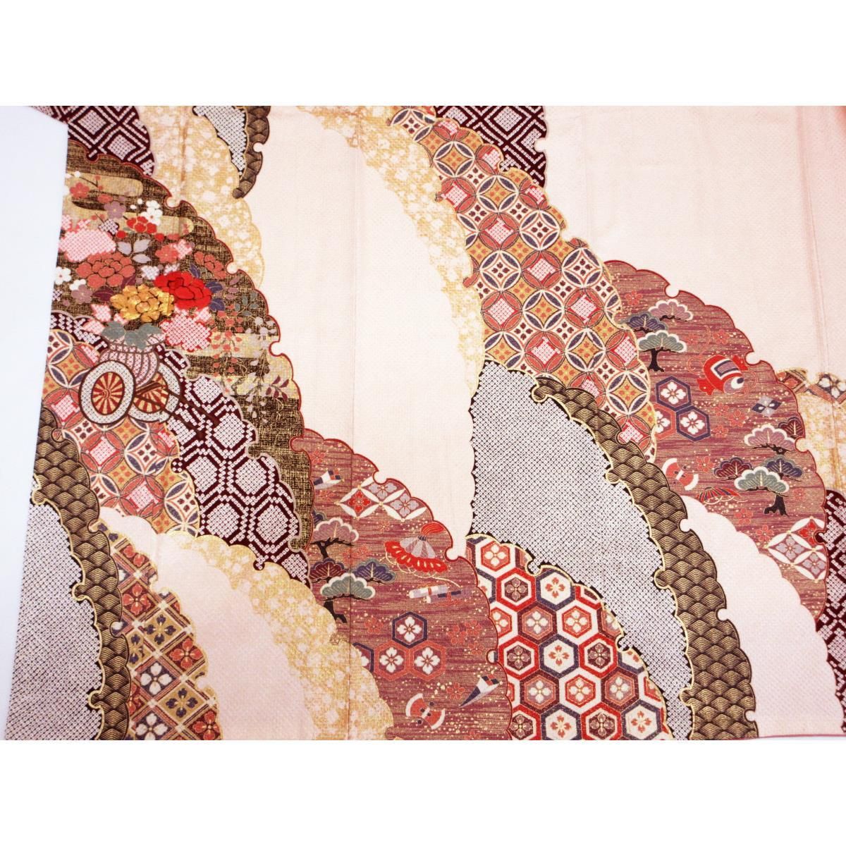 振袖 友禅金彩加工