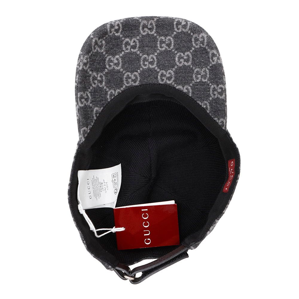 【GUCCI】グッチ ウール ベースボールキャップ グッチ キャップ GGフランネル ベースボールキャップ ウール