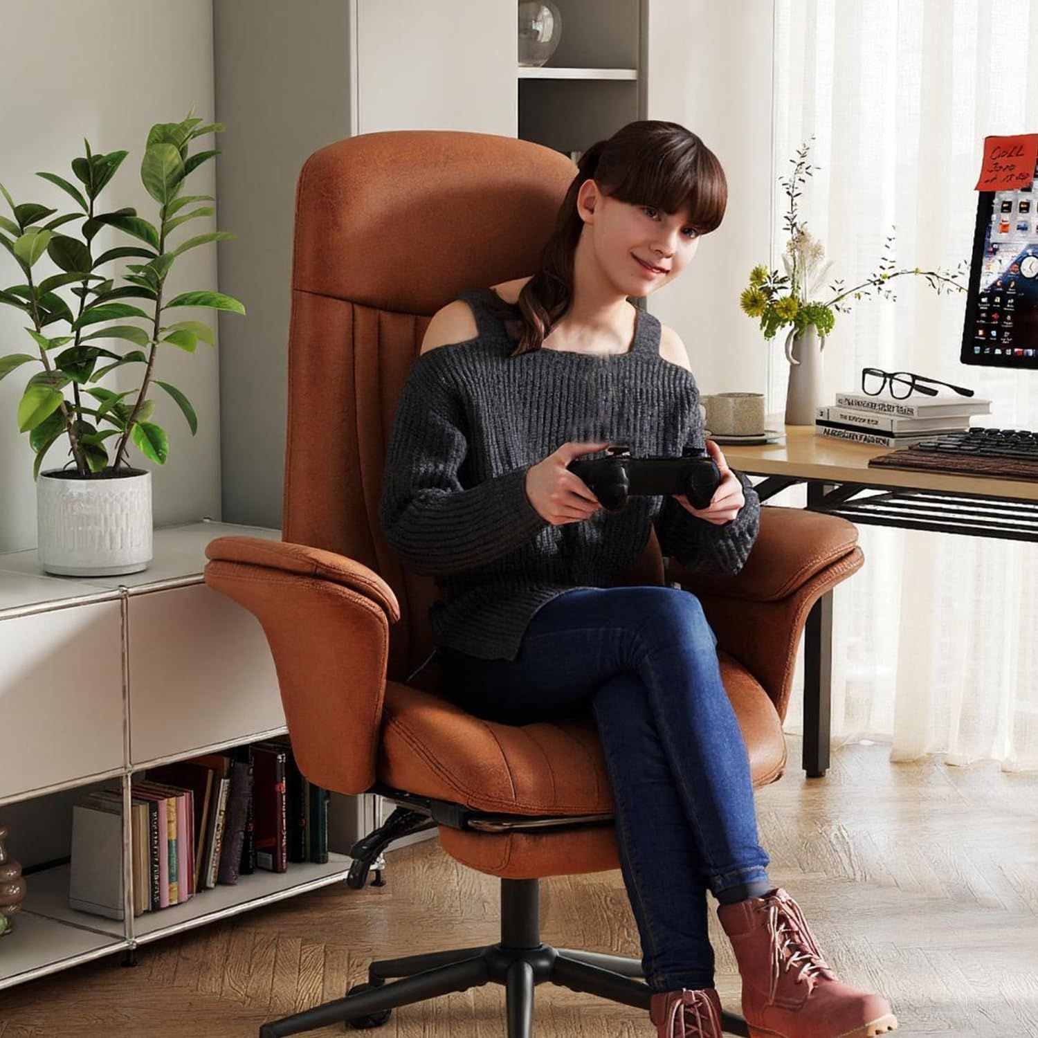 135度リクライニング ゲーミングチェア