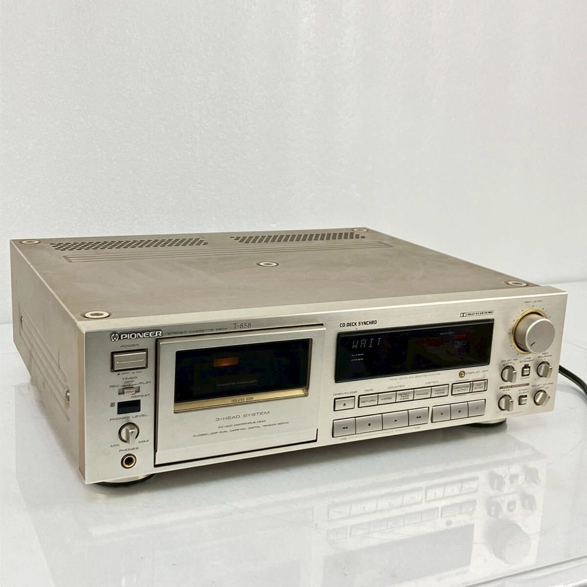 Pioneer T-858 CD・MD・カセットデッキ Pioneer T-858 CD・MD・カセットデッキ