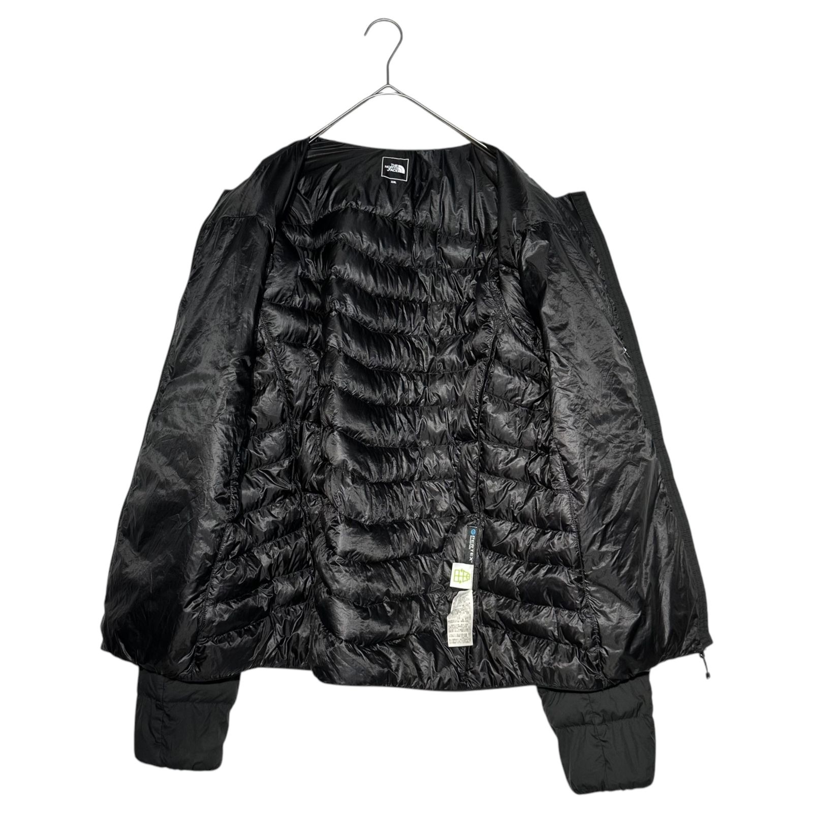 THE NORTH FACE ダウンジャケット ブラウン/ブラック Sサイズ THE NORTH FACE ノースフェイス ダウンジャケット LEATHER