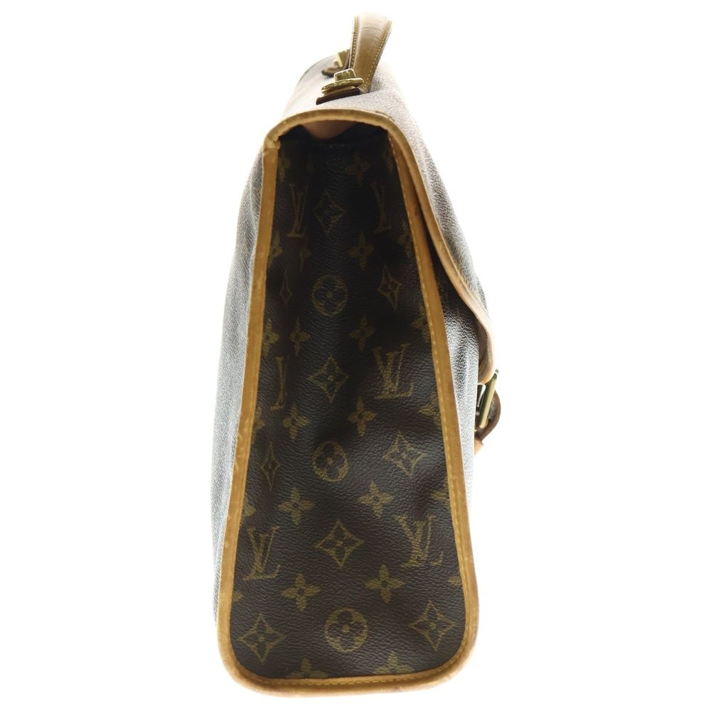 安心の全品国内発送! LOUIS VUITTON ルイヴィトン モノグラム ベルエア ハンドバッグ ブラウン ゴールド金具 M51122