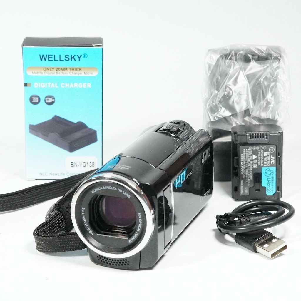 Everio GZ-HM460 ビデオカメラ JVC Everio GZ-HM460-N Compact Digital Video Camera From