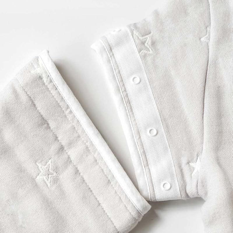  10 mois ディモワ ふくふくガーゼ 6 wayスリーパー グレー 1 ベビースリーパー ベビー用寝具 ベッド