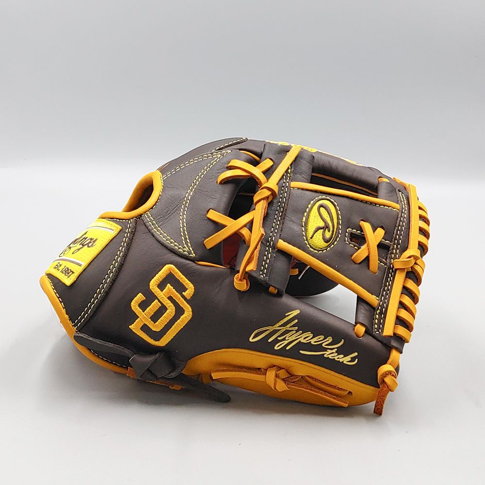 新品】 ローリングス 軟式グローブ / 内野手用 (パドレス・モデル