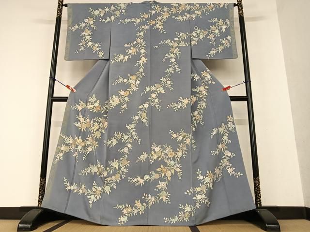 平和屋着物○創業460年・千總 訪問着 枝花文 高島屋扱い 正絹