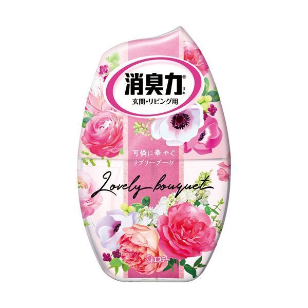 まとめ エステー お部屋の消臭力 ラブリーブーケ 400ml 1セット 3個