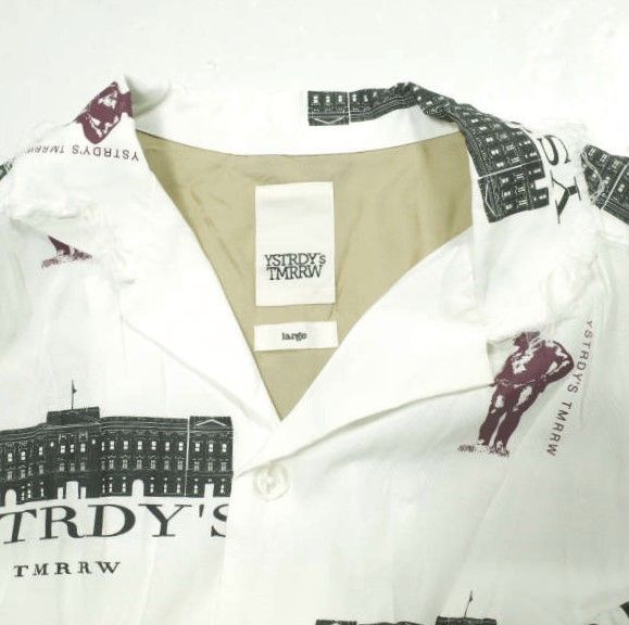 YSTRDY’S TMRRW P&J DREAMER SHIRT レーヨンシャツ YSTRDY'S TMRRW P&J DREAMER SHIRT レーヨンシャツ